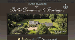Desktop Screenshot of bellesdemeuresdebretagne.fr
